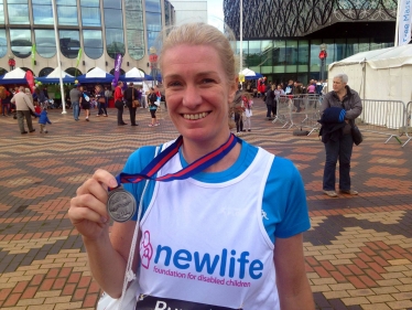 Amanda joins Newlife runners